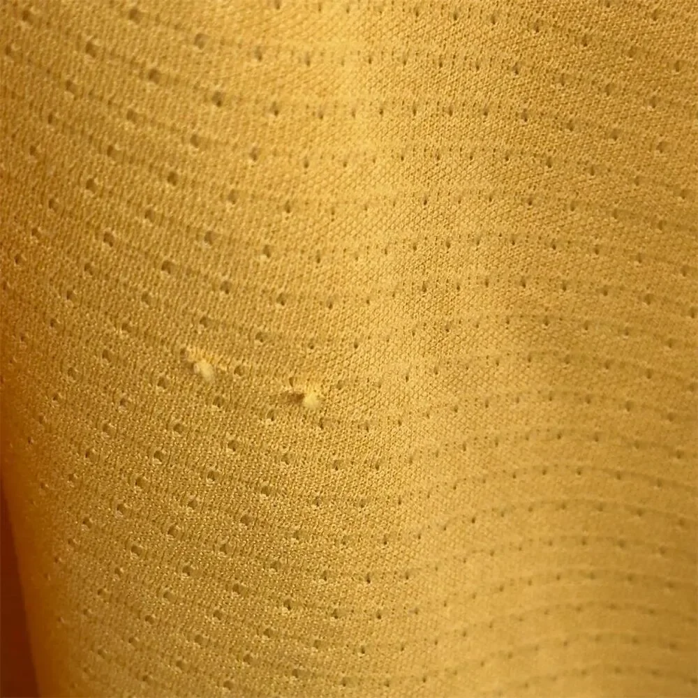 Vintage Nike Men's Long Sleeve Yellow T-Shirt Size L Sports Activewear